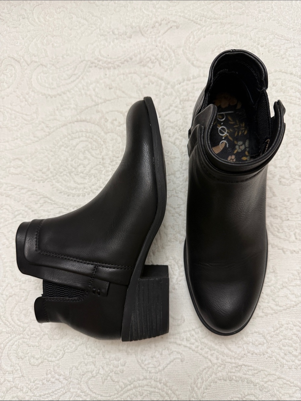 BOC Black Ankle Boots US 6.5
